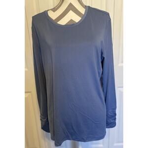 Reel Legends Shirt Womens Extra Large Blue Fish Outdoor Lightweight Ladies XL